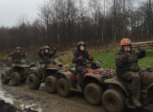 Banter Squad enjoy some Banter Quads