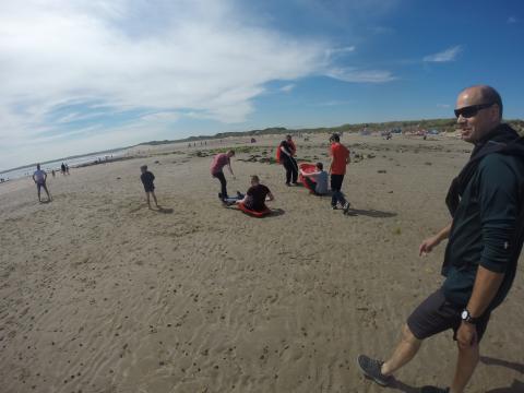 Geordies on a surf Mission