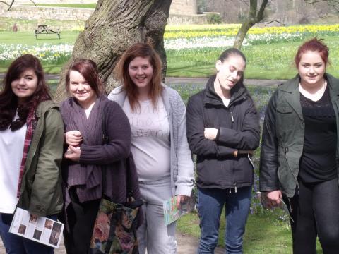 Beadnell Residential and visit to Alnwick castle