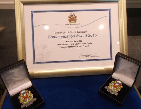 Chairman of North Tyneside Commendation Award 2015