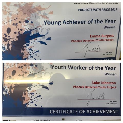 NEyouth Projects with Pride Awards